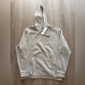 NEW Calvin Klein Light Tan Hoodie for Women